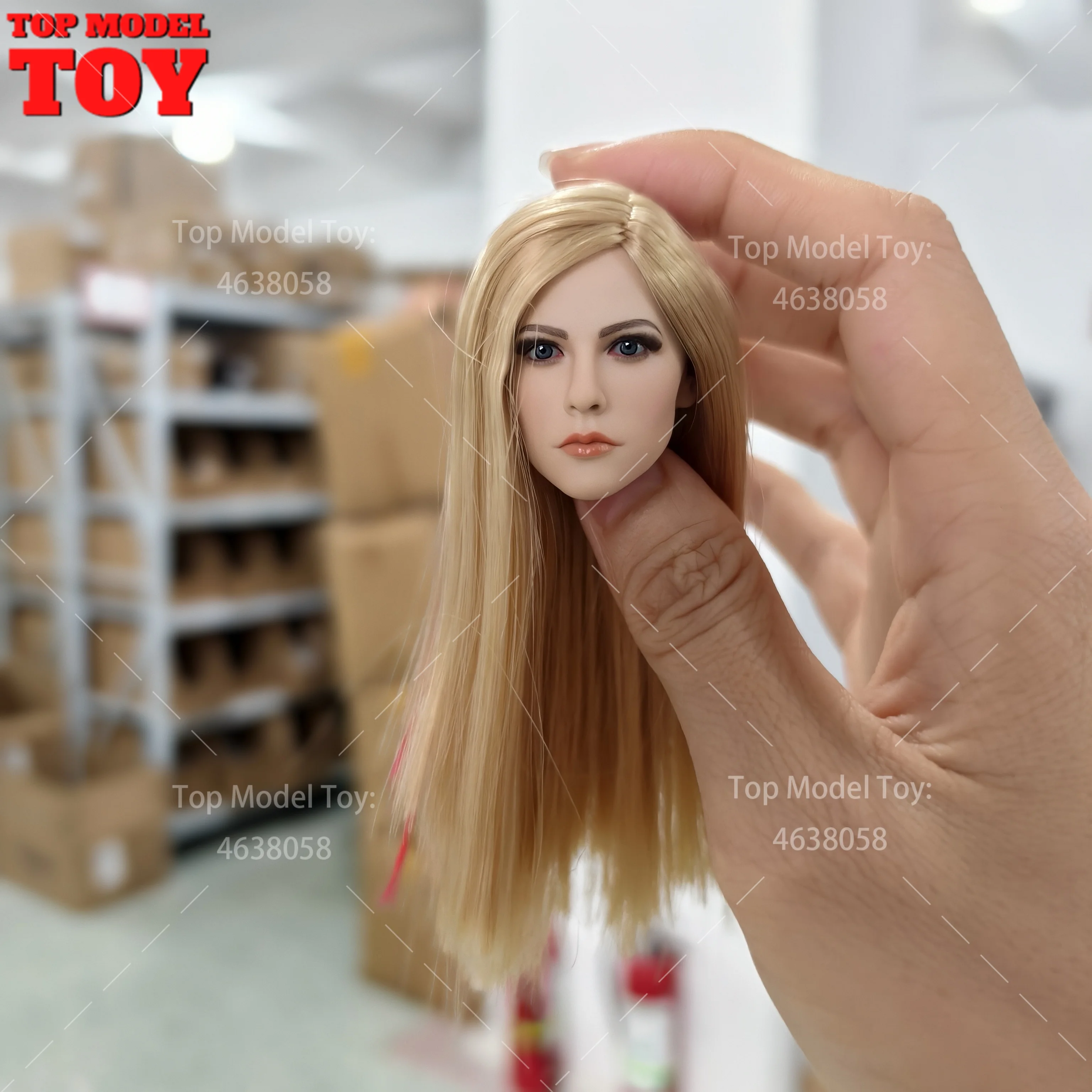 

JXTOYS-028 1/6 рок-н-ролльная певица Аврил, резная модель головы для 12 дюймов PH, женская фигурка солдата, тело куклы, игрушка