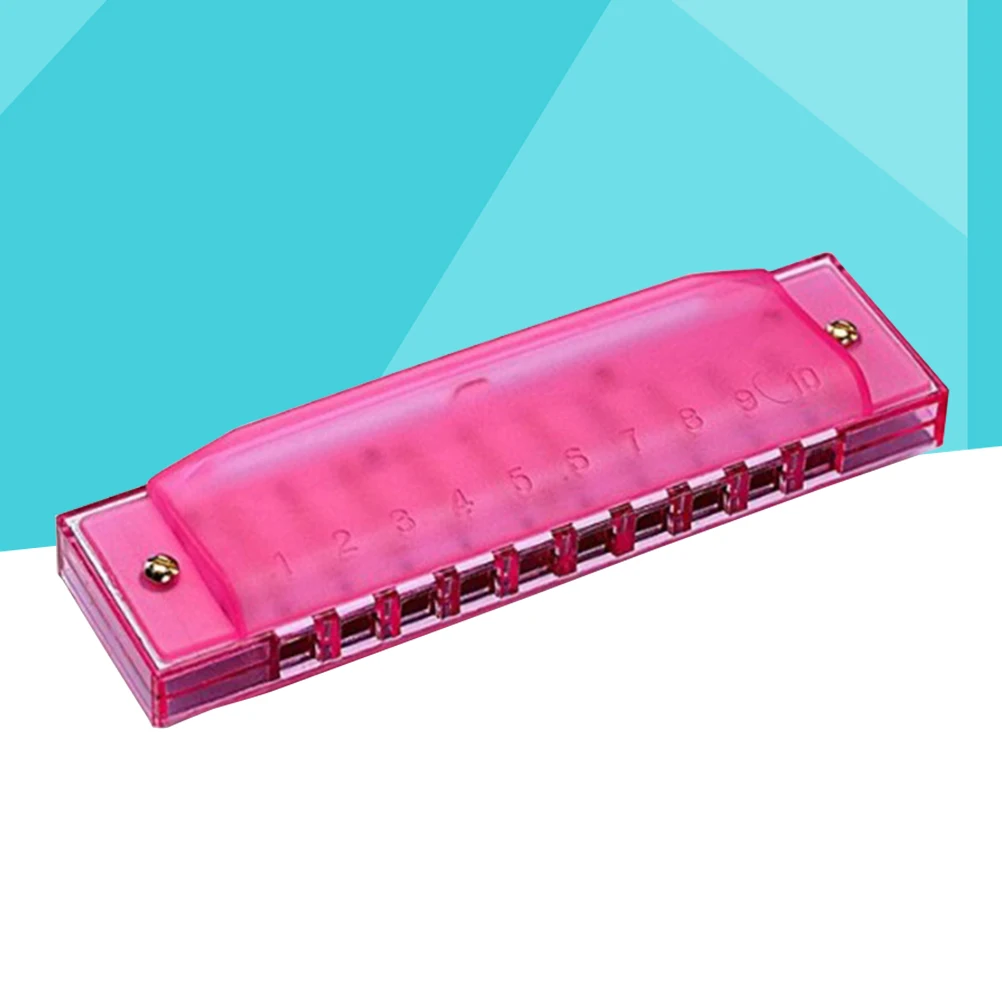 

10 Hole Harmonica Perfect Tone Quality Timbre Well Made Small Sophisticated Streamlined for Beginners