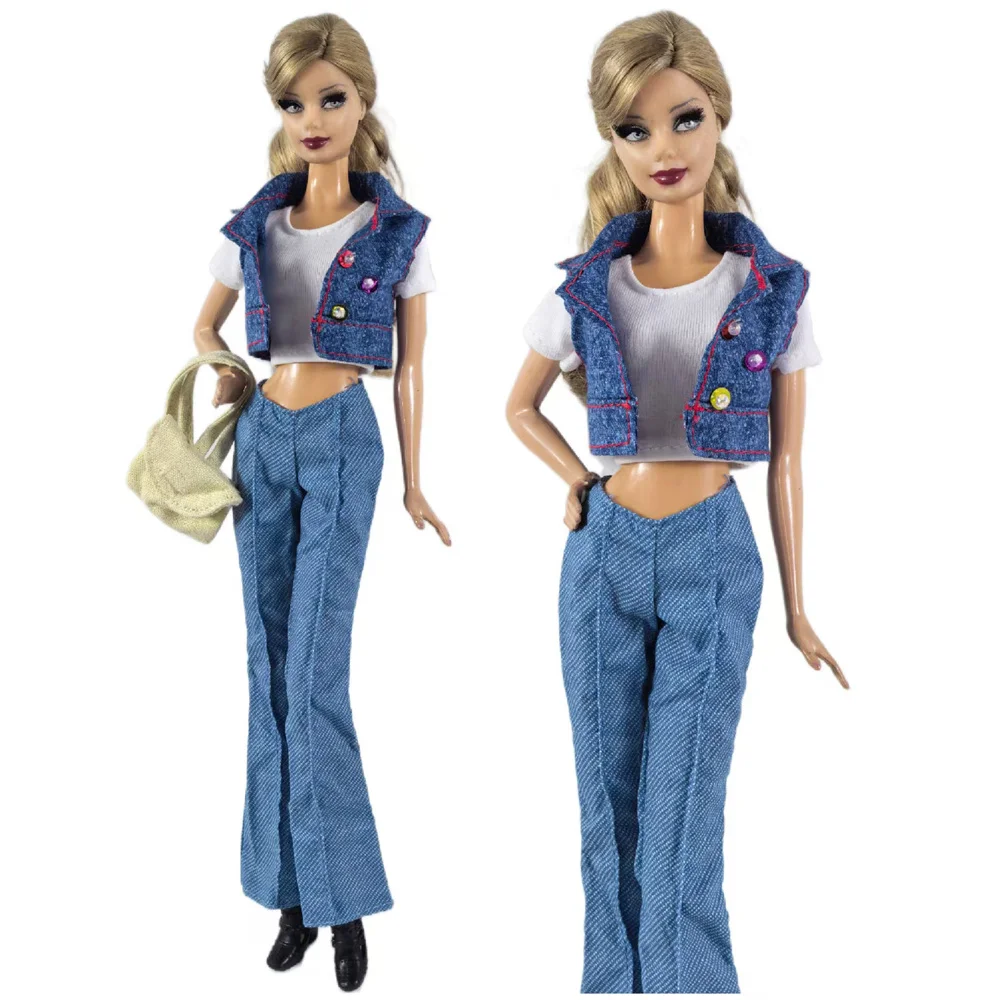 Handmade BABI CLOTHES Leather Clothing Outfit Overcoat for 11.5 inch 30cm Doll bjd clothes Many Style Gifts for doll accessories