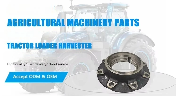 Wheel Hub 84297562 Construction Machinery Replacement Spare Part Compatible with 580SN 580N Backhoe Loader