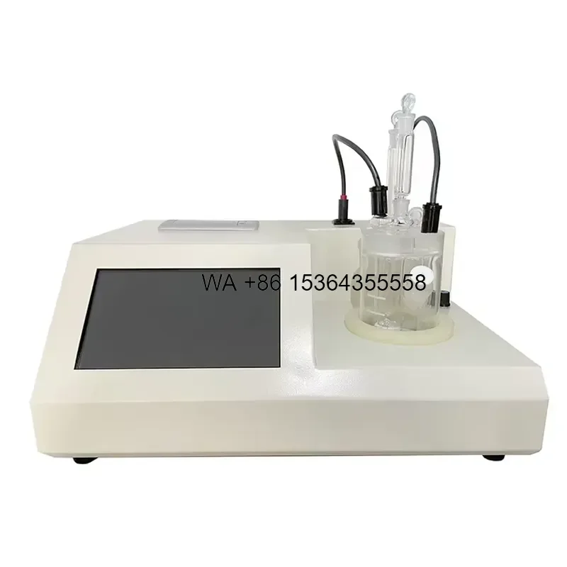 Wmwmnu for Huazheng Automatic ASTM D6304 Coulometric Trace PPM Solvent Free Electrode Transformer Oil Karl Fischer Moisture