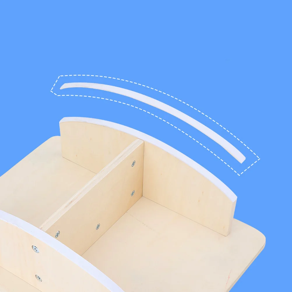 

Balance Board Trainer Outdoor for Single Foot Stool Set Wooden Training Chair