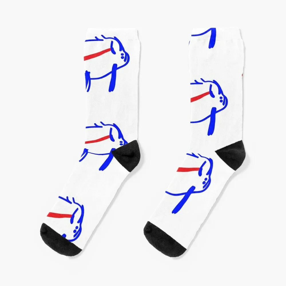 Josh Allen Drawing Socks Men's bright garter anime Ladies Socks Men's