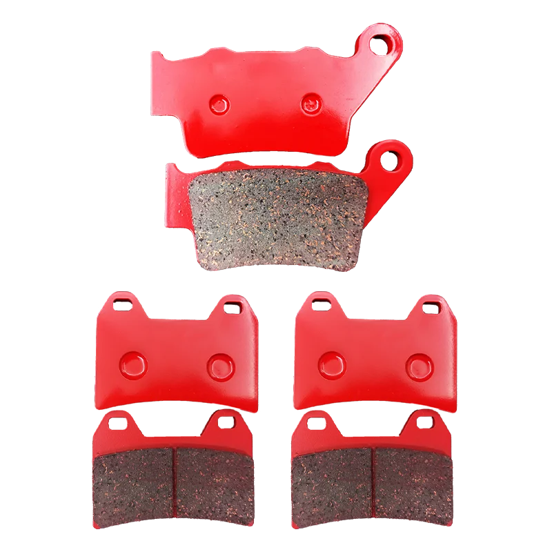 High Quality Motorcycle Ceramic Front Rear Brake Pads for APRILIA Dorsodura Factory 750 1200 ABS 2010 2011 2012 2013 2014