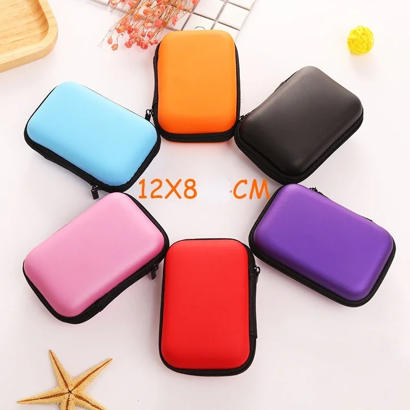 Cartoon Mini Storage bags cute For airpods Headphone Storage Case for iPhone USB Cable Earphone Earbud Accessories Storage Bag