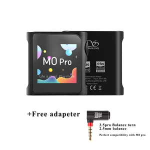 SHANLING-M0プロポータブルミュージックプレーヤー、mp3、USB、dac、amp、hi-resオーディオ、デュアルes9219cチップ、 Bluetooth 5.0、ldac、aptx、pcm384、dsd128