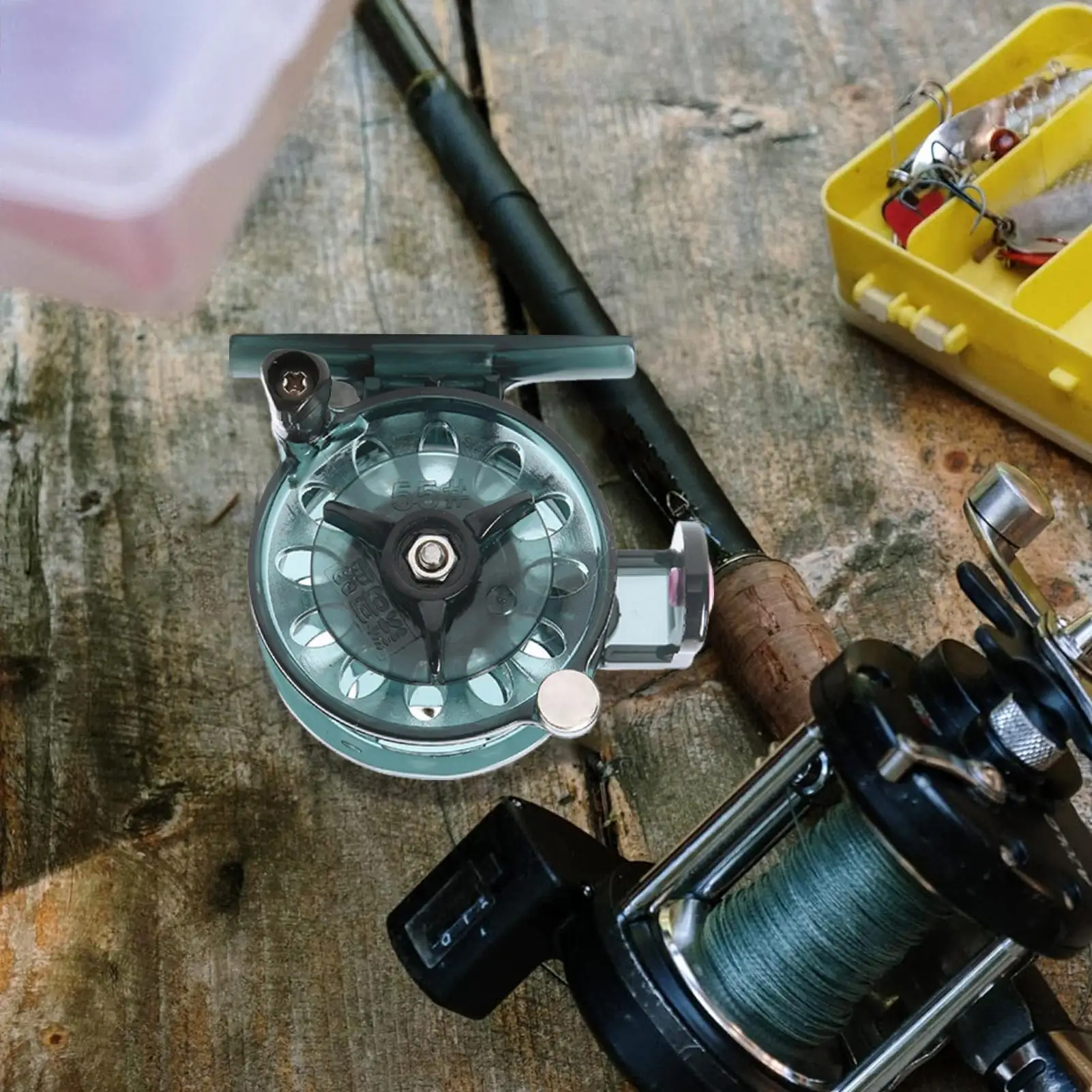 Carrete de Pesca para Agua Salada, Carrete de Spinning, Carrete de Baitcasting, Carrete Ultra Suave, Aparejos de Pesca, Carrete de Spinning, Carrete de Pesca con Mosca