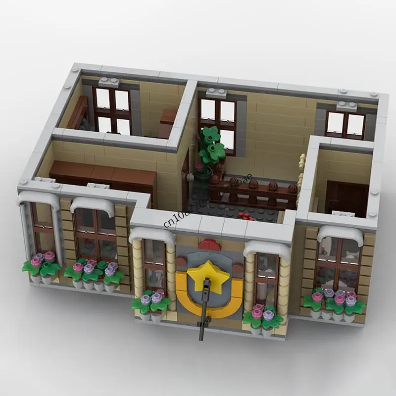 NUOVO 4228PCS Città di Vendita Caldo Street View MOC modulare Negozio Antico modello FAI DA TE idee creative ChildToy Assemblaggio Puzzle regalo di compleanno