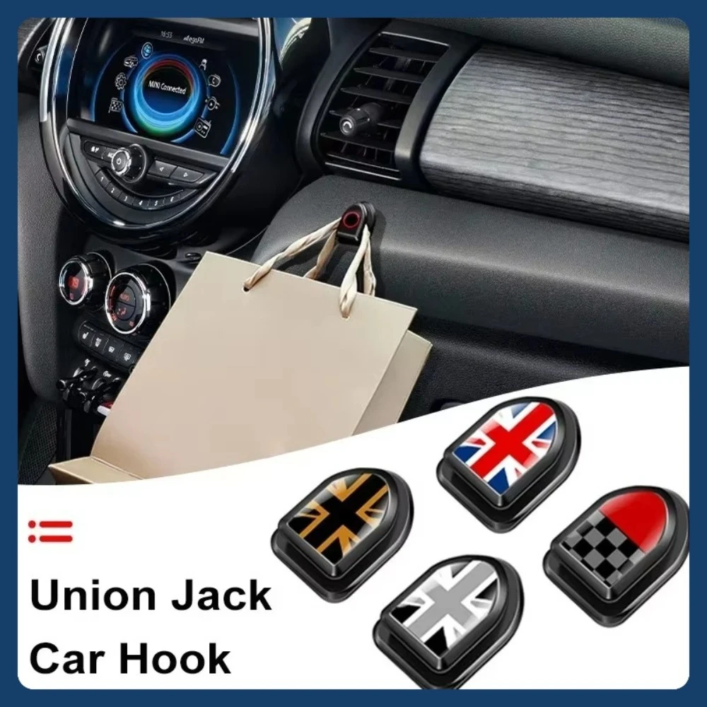Car Hook Dashboard Adhesive Storage and Sorting Accessories Suitable for MINI Cooper R56 R60 F54 F55 F56 F60 Countryman Clubman