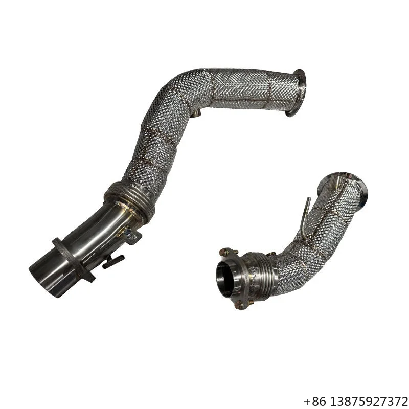 

Полная выхлопная система Turboback для M2 M3 M4 Competition, нержавеющая сталь, с теплозащитным экраном, простая установка - Мин. комплектация 1 штука