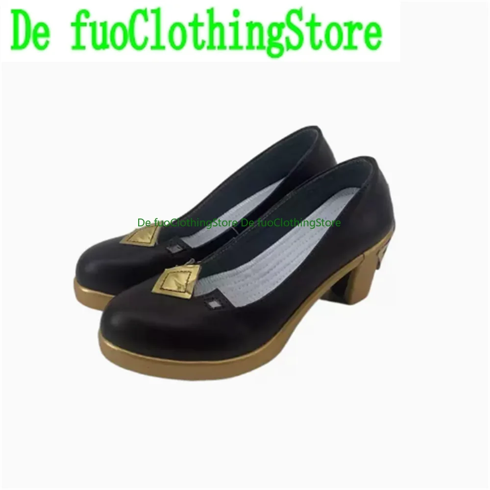 

Defu oLingsha Ling sha Honkai Impact Honkai: Star Rail Cosplay Shoes Boots Game Anime Halloween Shoes Store