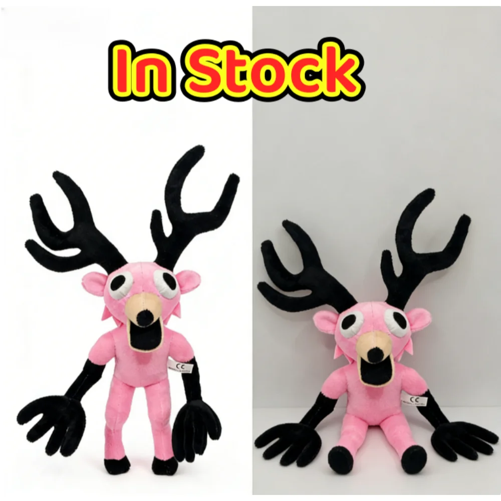 

New Pink Deer 99 Nights In The Forest Plush Doll Cute 99nights Anime Peripherals Toy Birthday Christmas Gift