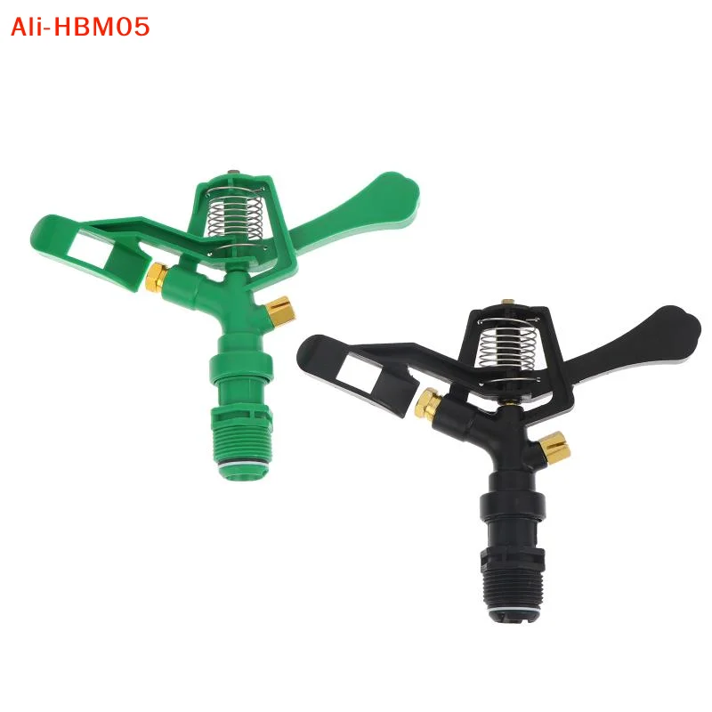 (HB05)Plastic Rocker Arm Double Spray Lawn Irrigation Nozzle 3/4