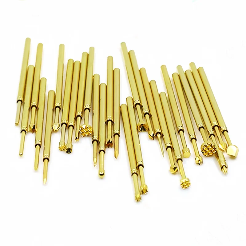 100PCS Ingun Test Probe Test Pin GKS003 Series A2000/3000 2.0*33mm Spring Contact Tips Needle Seat Socket Tube KS-003 30G P125