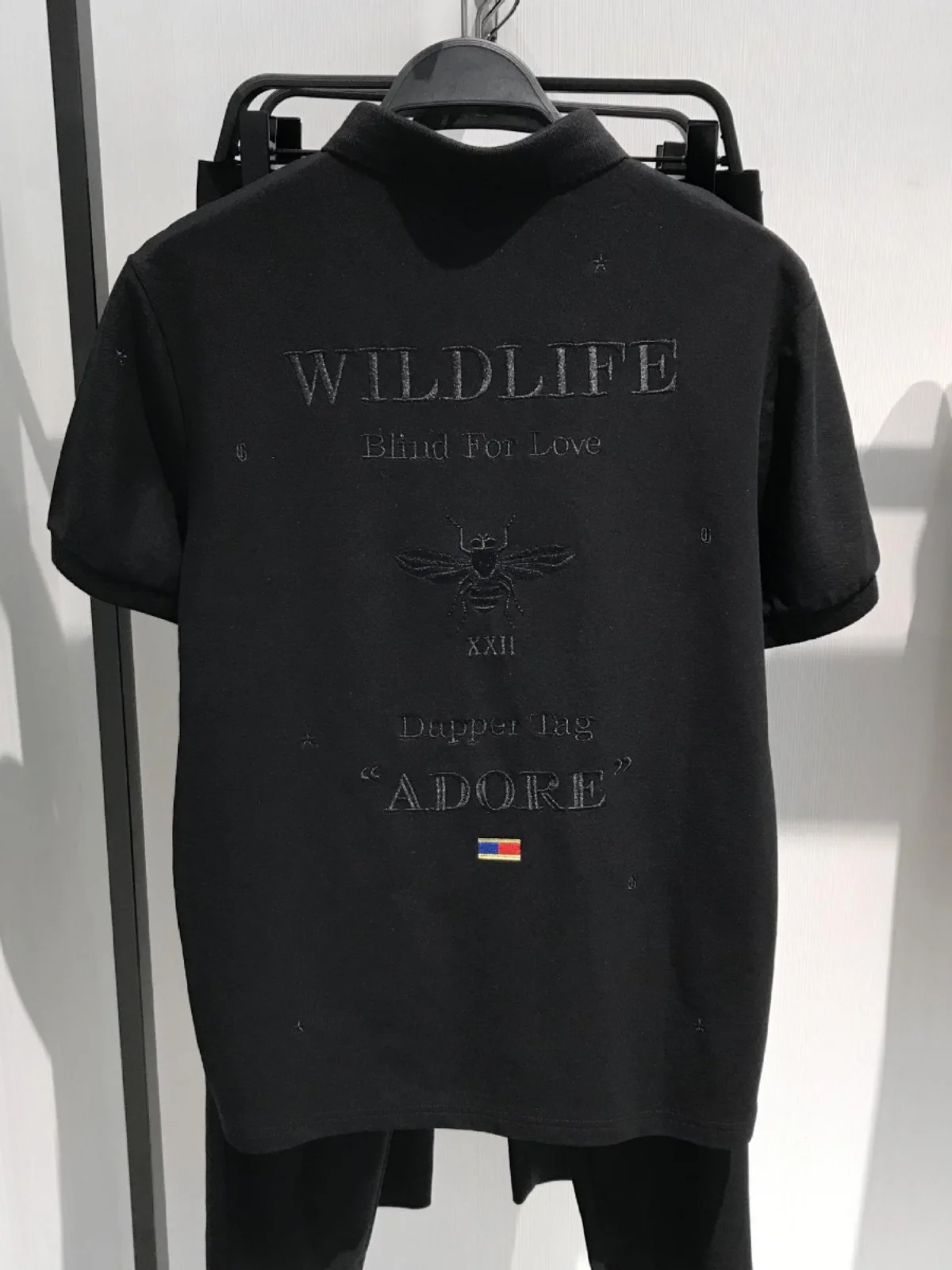 

Модная мужская летняя футболка-поло с вышивкой, приталенная, повседневная, 100% хлопок