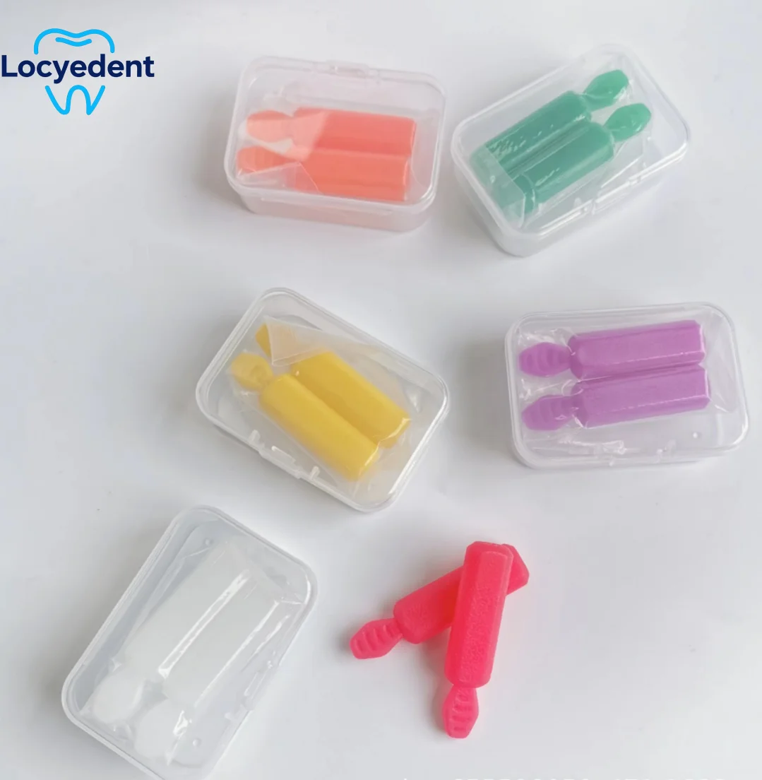 20 PCS Tooth Chew Aligners for Tooth Aligner Tray Seater Remove Invisible Braces Orthodontic Chewies Silicone Sticks