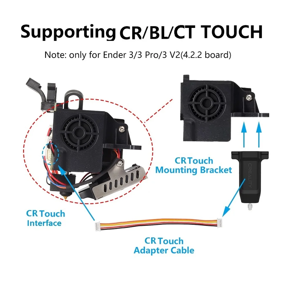 3D Printer Parts CR Touch Clone Cable 5Pin 10cm Short Sprite Wire