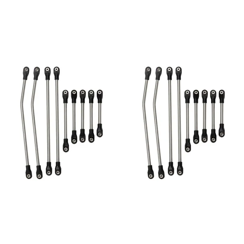 

Рама JABS-18X LCG из нержавеющей стали, соединительные тяги и стяжные прутки для шасси 1/10 Axial SCX10 Capra LCG