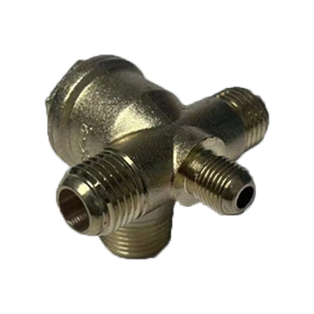 4 Way Connector Check Valve Reusable Design Explosion-proof Pressure-resistant Secure Installation Check Valve