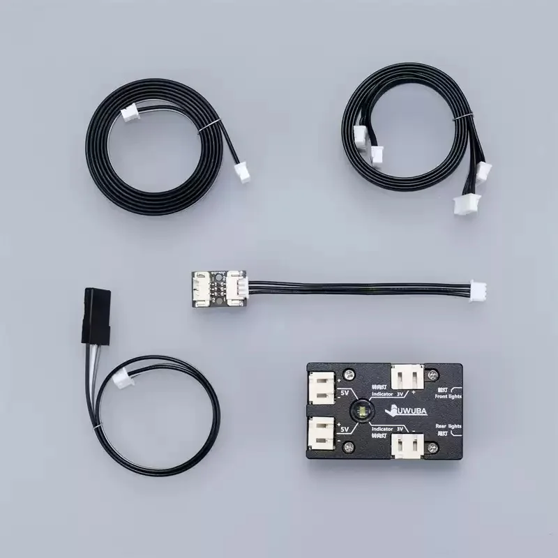 Cabos do módulo adaptador do sistema de som do caminhão rc adequados para nooxion e fury bear sistema de som kits adaptador do sistema de luz peças diy