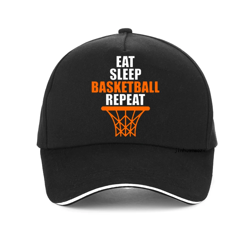 

Funny Eat Sleep Basketball Repeat baseball cap Summer Trucker hats man Birthday Gifts Dad caps Casual adjustable hat