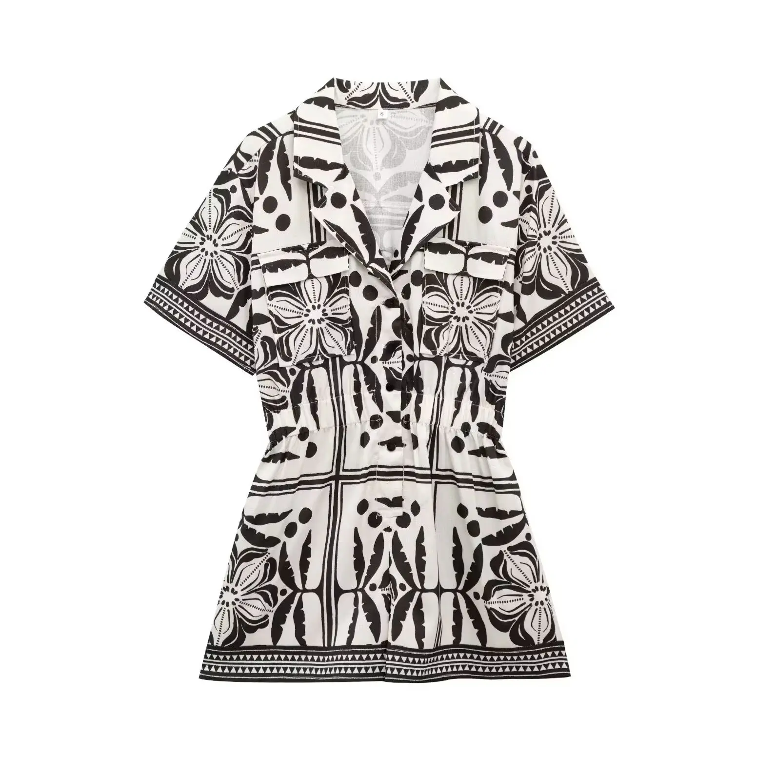 

KONDALA Chic Bohe с цветочным принтом, уличная одежда, боди, винтажная мода, 2025 г., женские повседневные короткие комбинезоны с короткими рукавами и v-образным вырезом