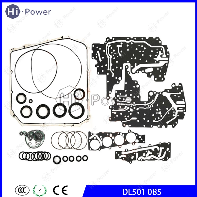 

DL501 0B5 Auto Transmission Clutch Overhaul Kit Gasket For AUD OB5 Car Gearbox Oil Seal Repair Rebuild kit