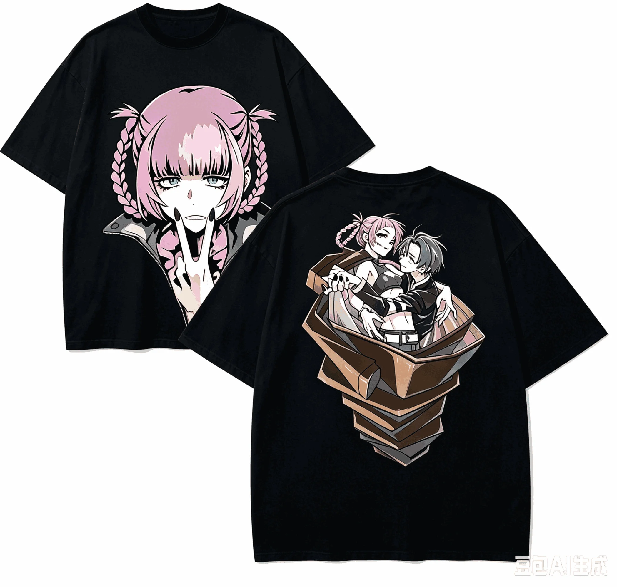 Call of The Night Anime Lover T-shirt Harajuku Cotton New Model High Street Retro Fashion Oversized Unisex hot product soft gift