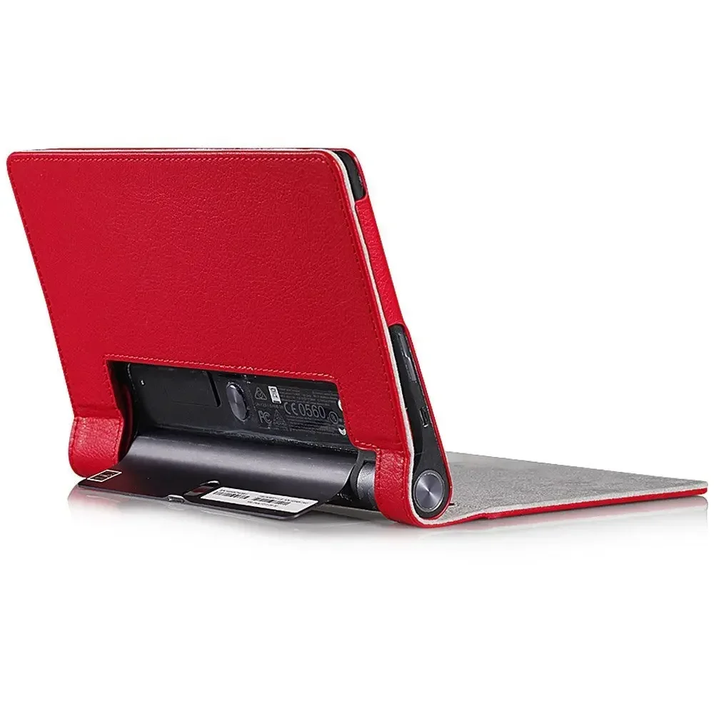 Dla Lenovo YOGA Tablet3 850F Case 8.0 cal stałe stojak odwróć Folio pokrywa dla Lenovo Yoga Tab 3 YT3-850F 850M 850L PU skórzane etui