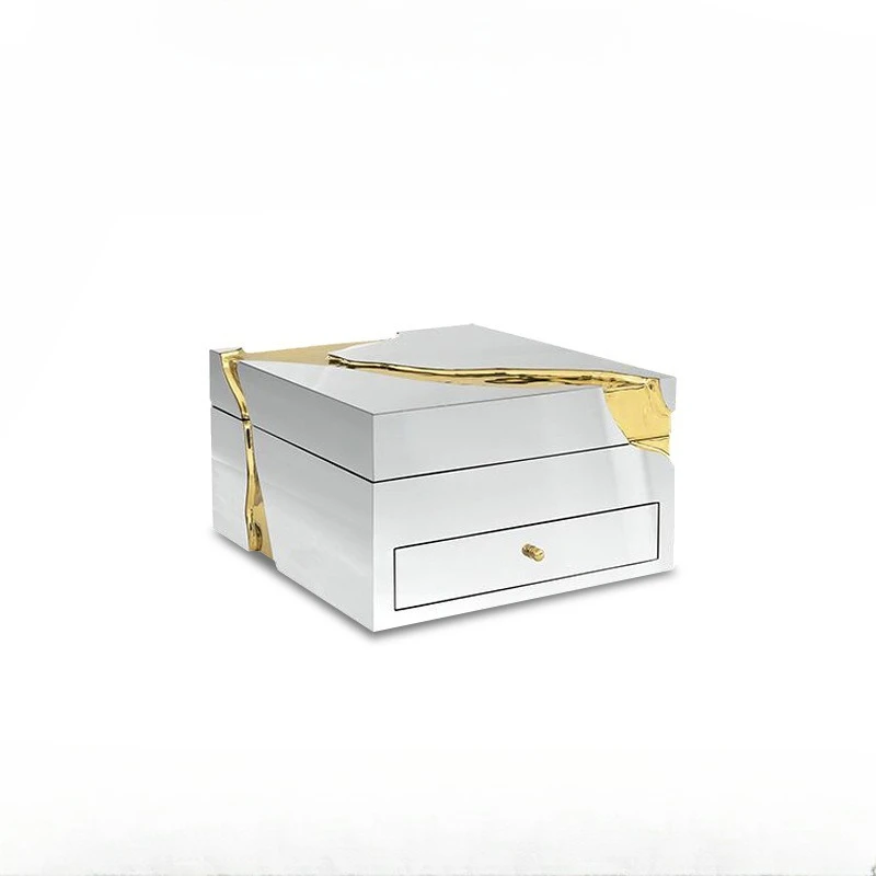 

Art light luxury metal watch box Villa luxury high-end watch box