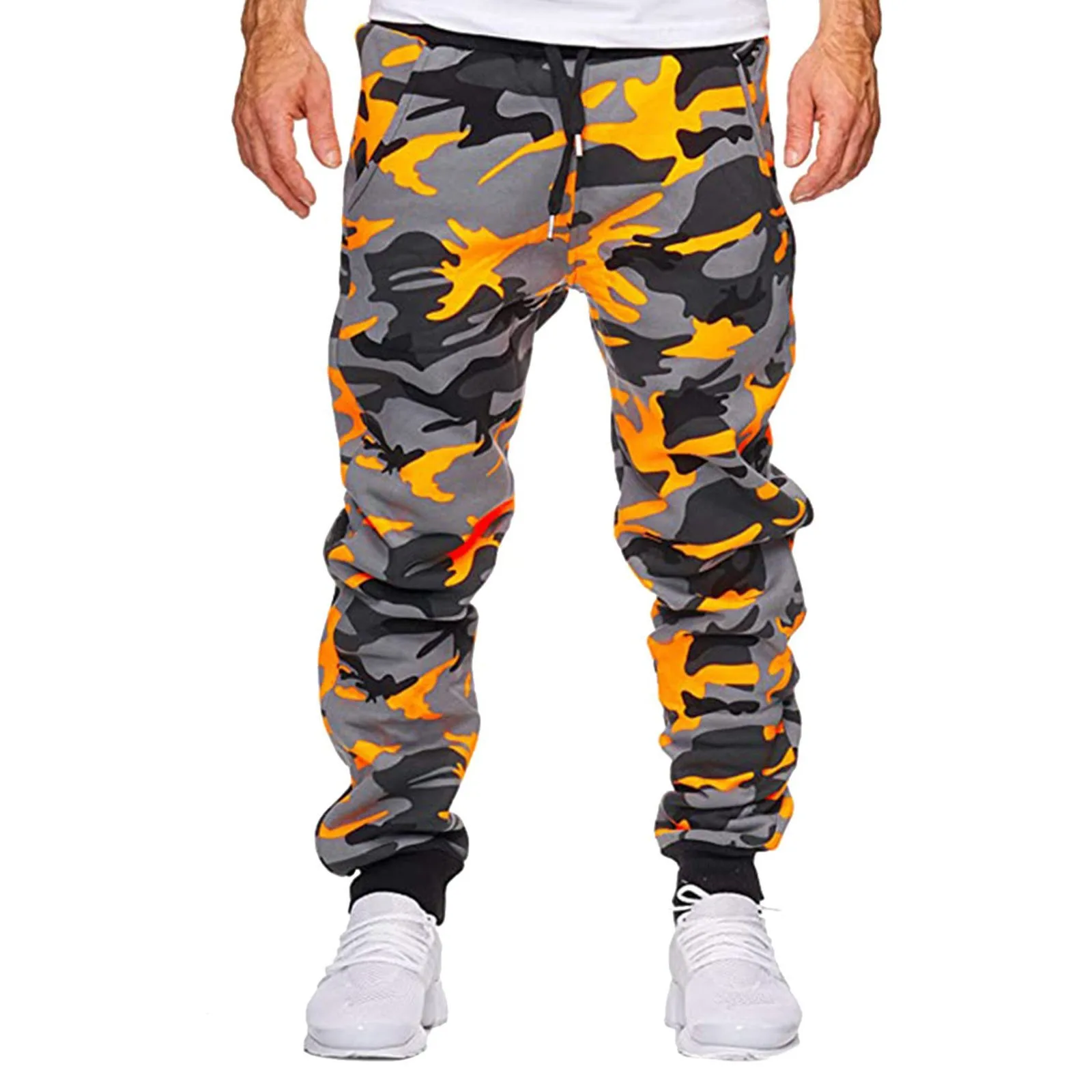 

Camouflage Sports Fitness Shot Trousers Men's Jogging Print Casual Men's pants Defiance Mens Running Items