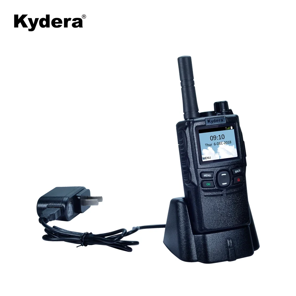 

Kydera Factory Offer GPS Wcdma 3g 4g Lte Poc Walkie Talkie Android Walking Talking Phone LTE-400G With Wifi