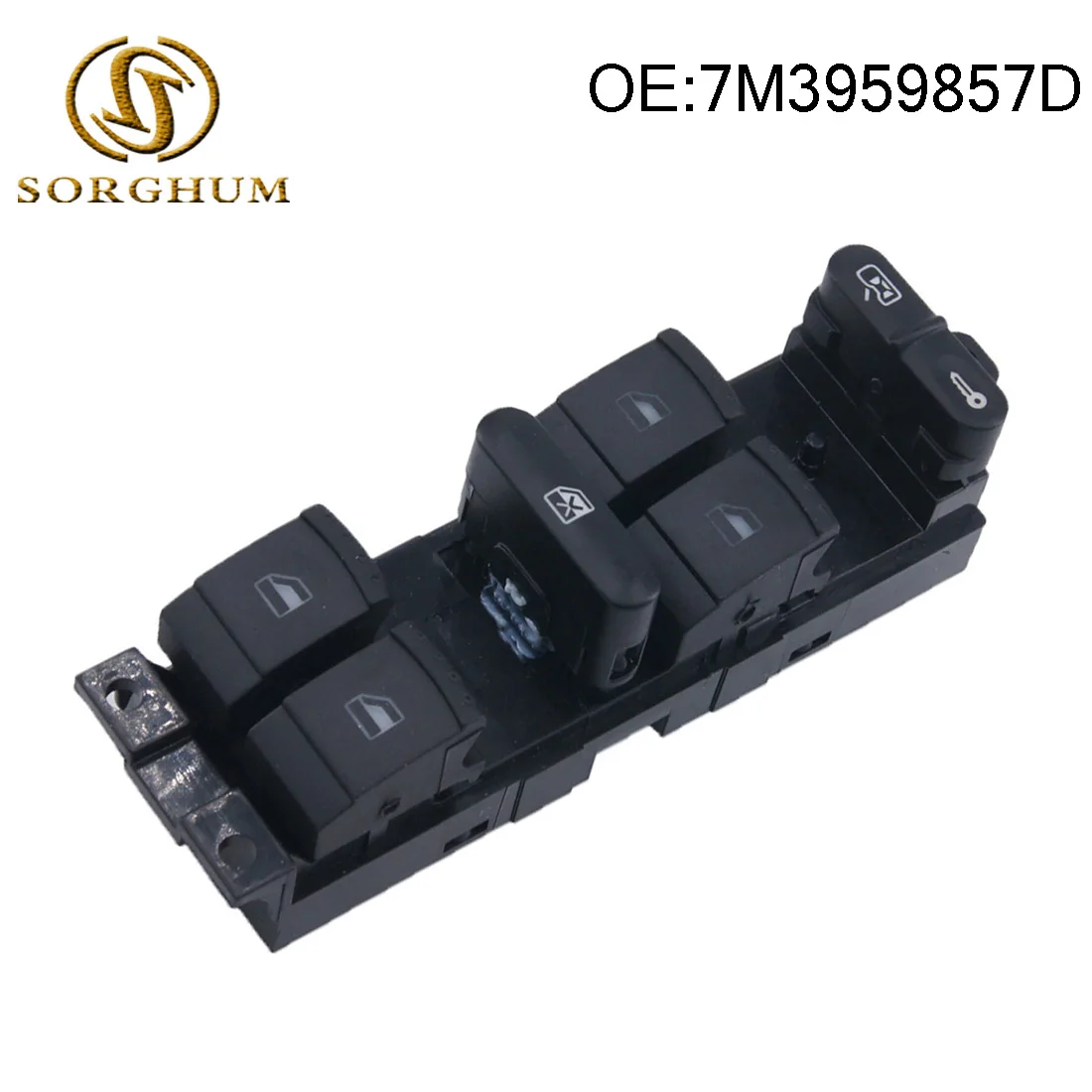 

SORGHUM Electric Master Power Window Control Lifter Switch 7M3959857D For VW Sharan 2004-2010