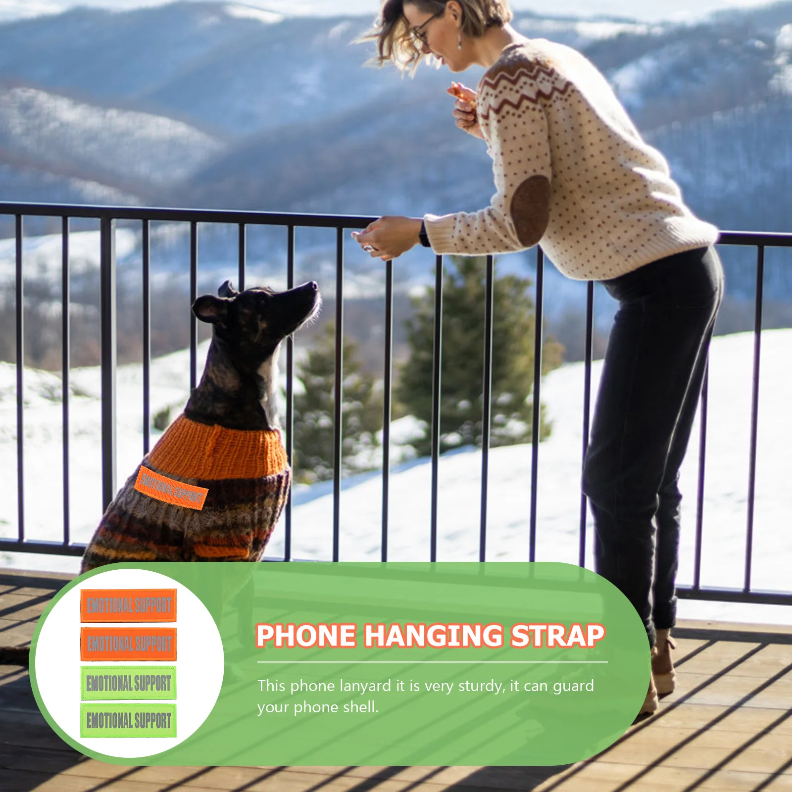 

4Pcs Pet Harness Patches Reflective Decorative Vest Accessories Durable Outdoor Wear Dog Patches Dog Harness Patch