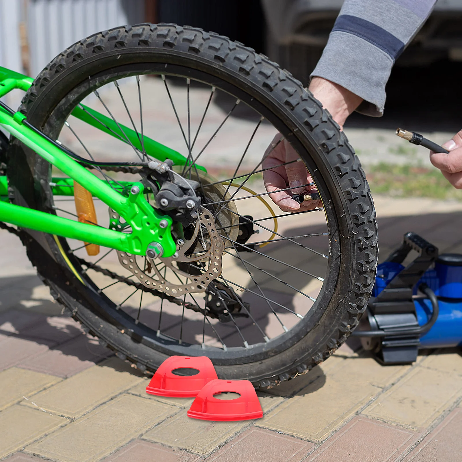 

2Pcs Tire Rim Protector Resin High Strength Anti-Scratch Bike Motorcycle Wheel Tire Edge Protector Tool for Wheel