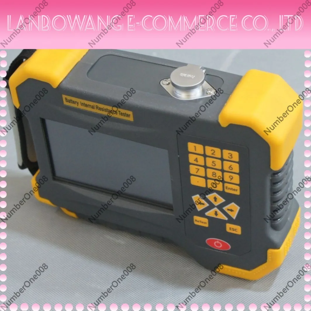 Intelligent Battery Internal Resistance Tester Portable Analyzer for UPS Car Battery Lead Acid Battery Checker Tool