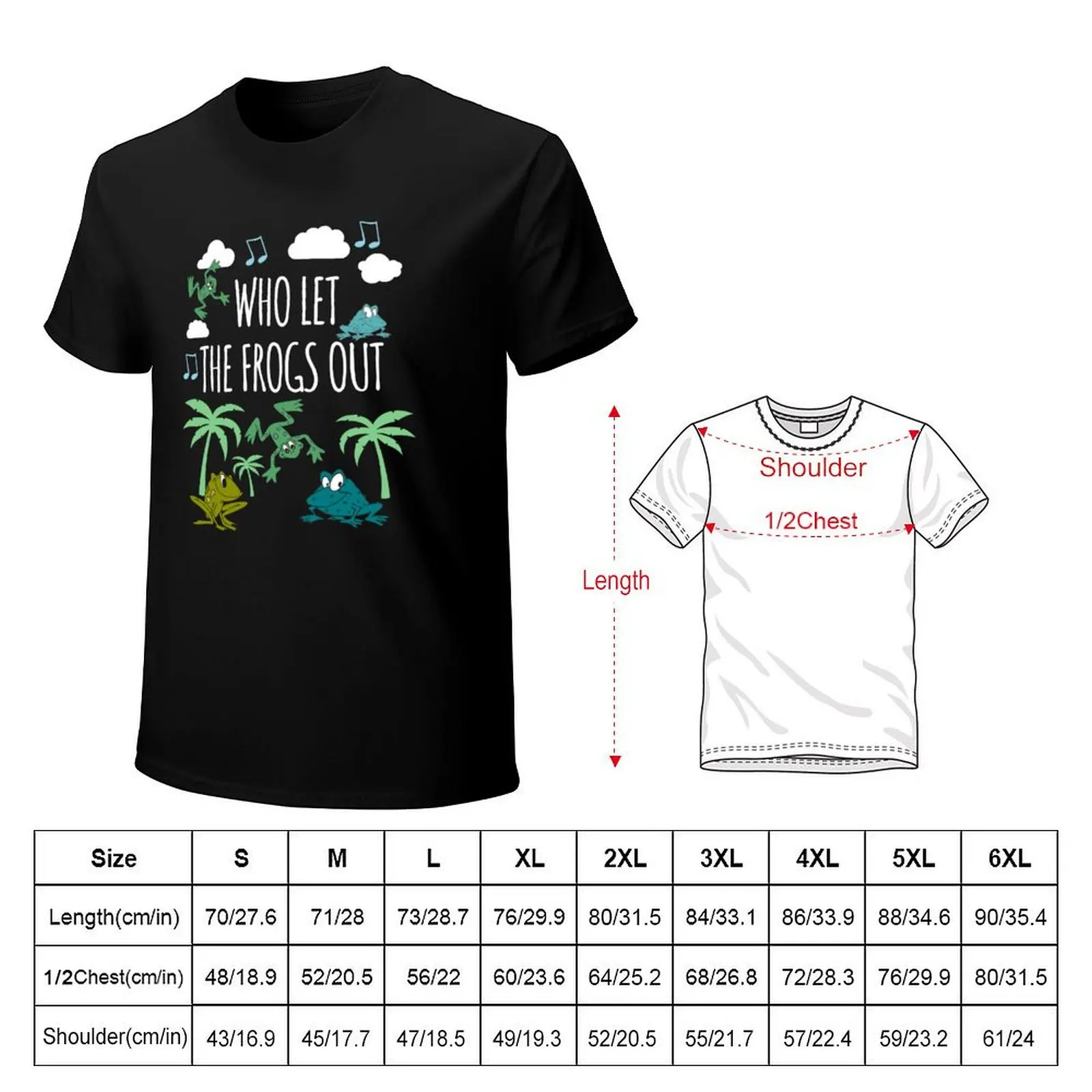 Funny Passover Seder, Who Let the Frogs Out, Passover Gift, Pesach Design T-Shirt Daily Wear Print T-Shirt