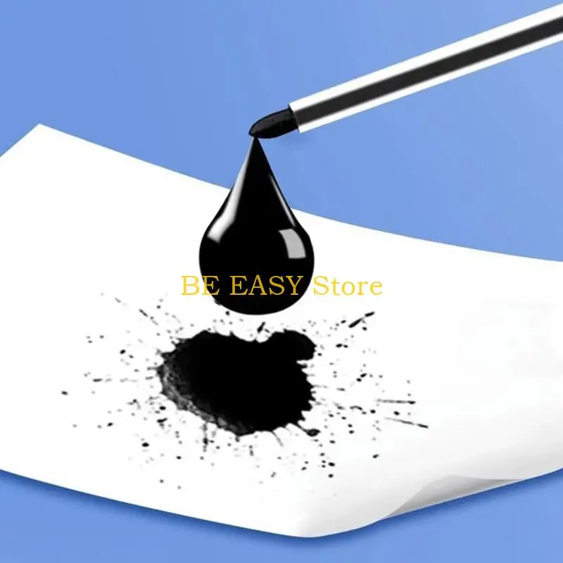 

E28F Long Head Deep Hole Marker for Woodworking Set of 10 Long Head Waterproof Carpenter Pens in Various Colors 20mm Nib