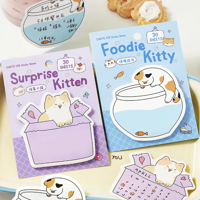 Kawai Stationery NOTE FOR Notes Report Series Cute Cartoon Notebook Writing Message Times Office School Supplies Lovely Memo Pad view 2