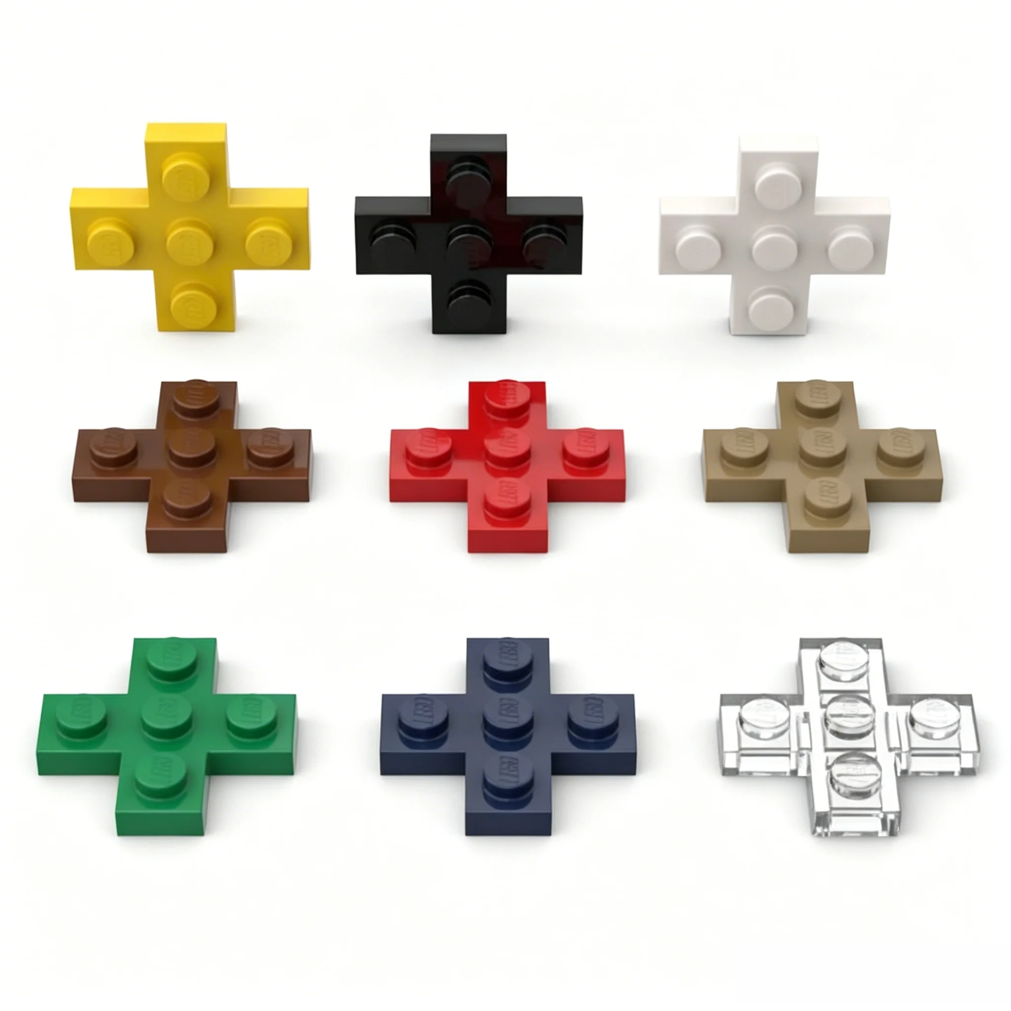Tech Accessories Gifts - 10PCS 15397 Gemodificeerde 3x3 Cross Bouwstenen