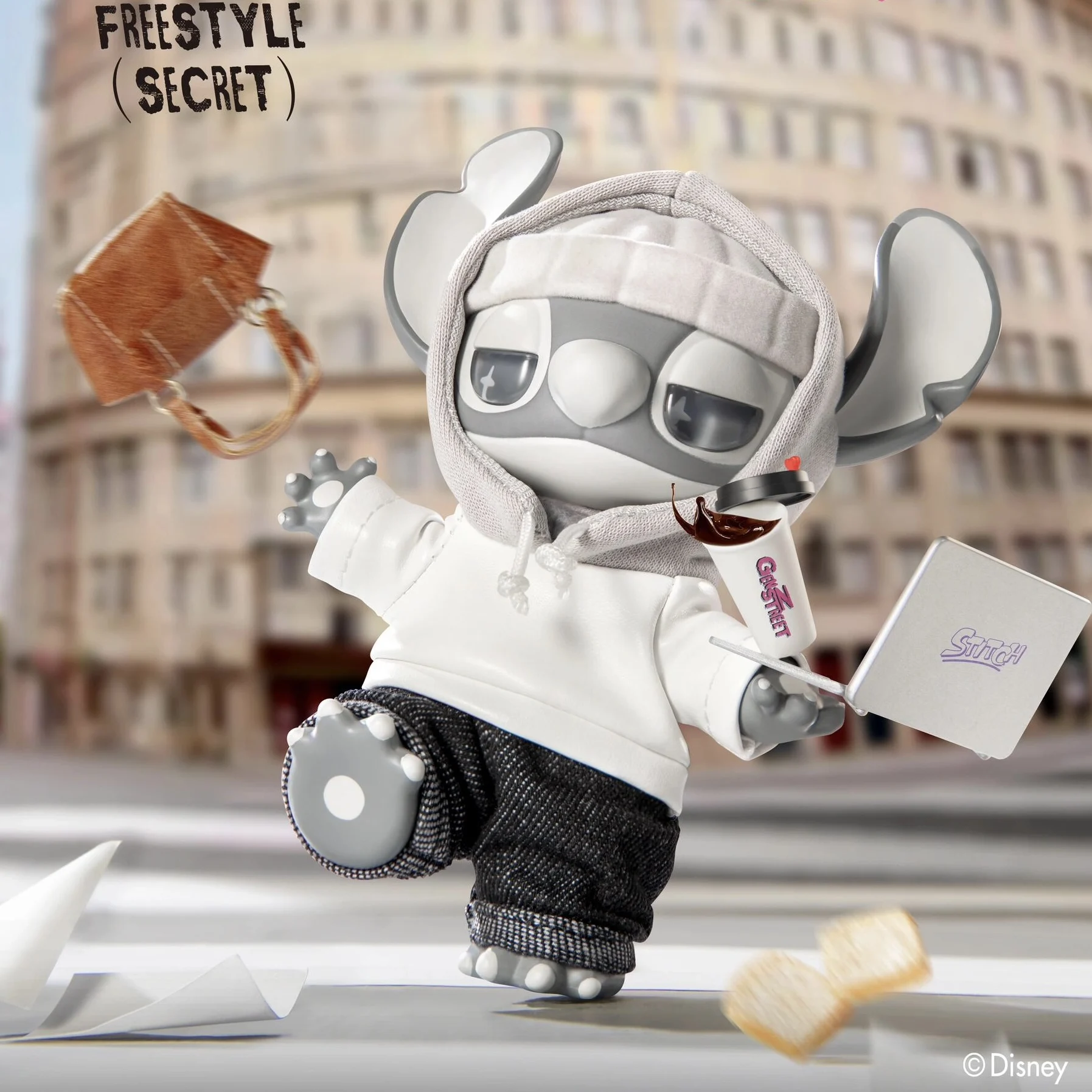 Disney Stitch GenZ Street Series Blind Box Bambole periferiche in vinile Ornamenti regalo di alto valore