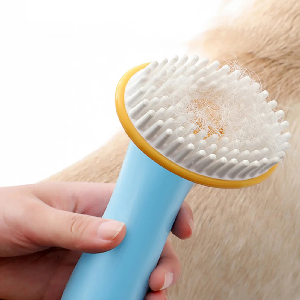 

Pet Bath Brush for Dog Cat Bathing Grooming Tools Blue Small Size ABS TPR PP Material Multi Functional Pet Massage Easy Hold