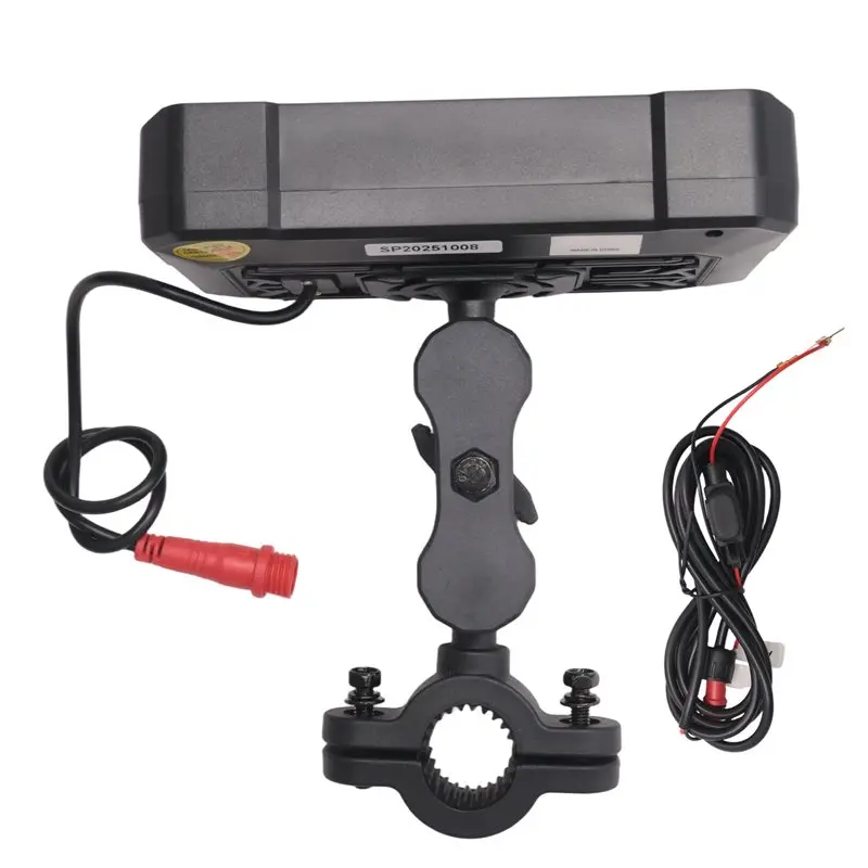 

5 Inch Motorcycle Portable GPS Navigation Screen Wireless Carplay Android Auto IP68 Waterproof Display Bluetooth-N25R