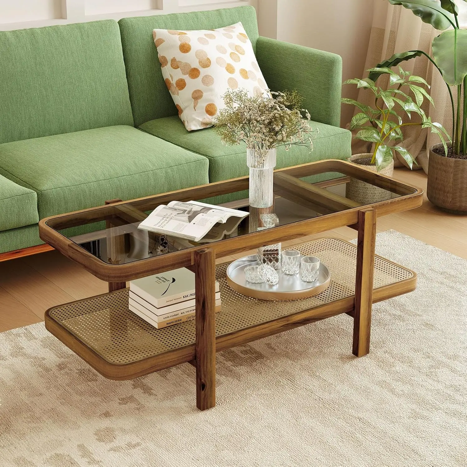 Rattan Coffee Table…