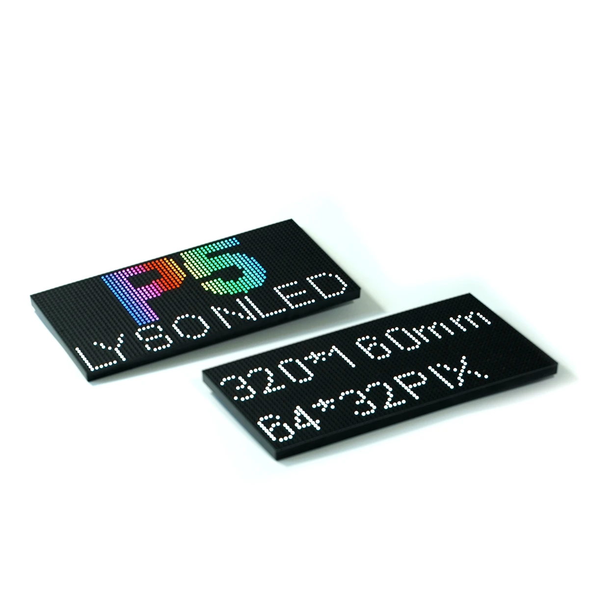 P5 실내 풀 컬러 LED 디스플레이 모듈, 비디오 패널, SMD2121, 320x160mm, 64x32 도트, 로트당 2 개