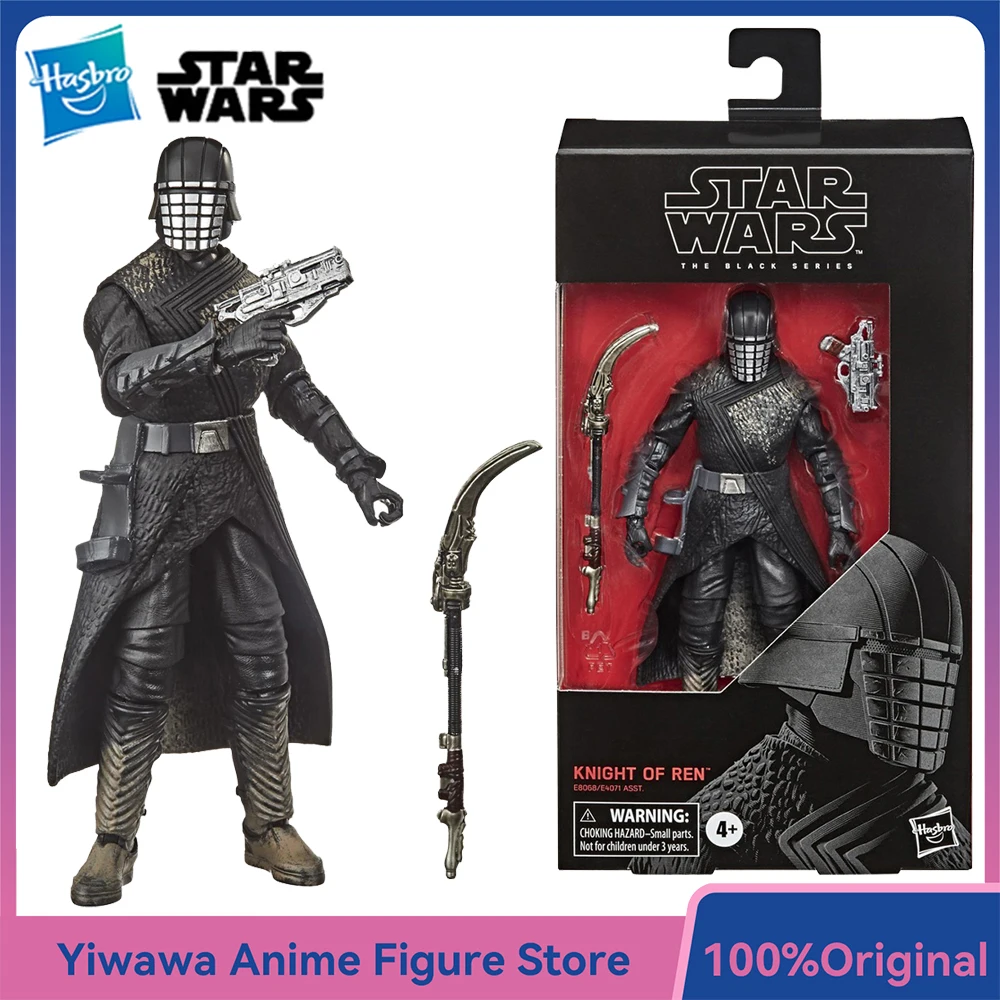 

[In-Stock] Hasbro Star Wars The Black Series Knight of Ren (The Rise of Skywalker) 6-Inch-Scale Action Anime Figure Model Toys