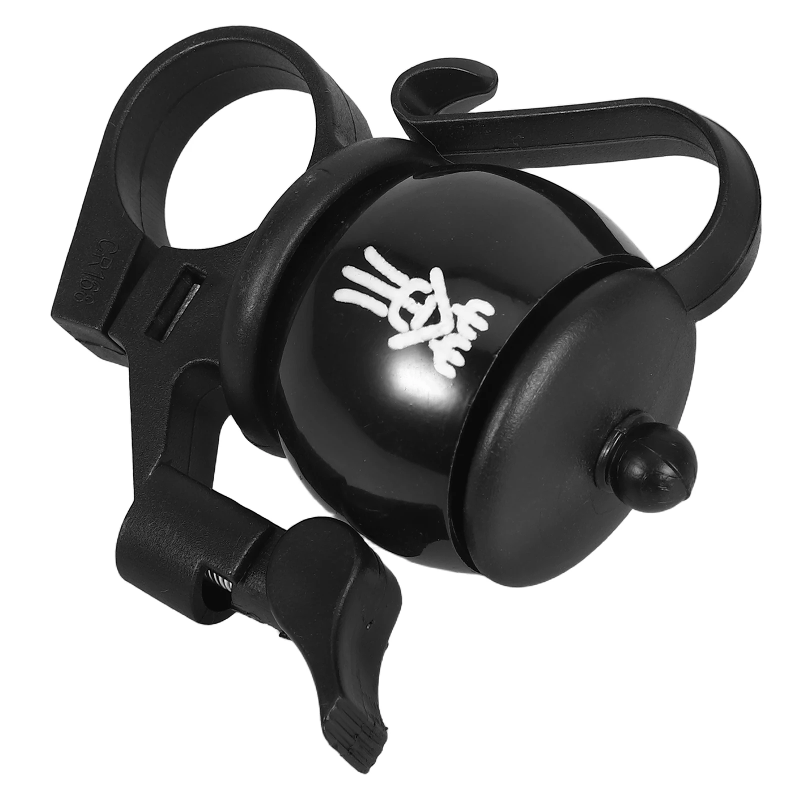 

Novelty Mini Teapot Shaped Bike Bell Black Ring Loud Clear Sound Durable Material Handlebar Attachment Cycling Accessories