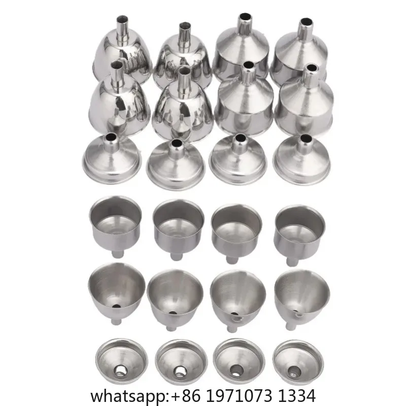 304 Stainless Steel Thickened Funnel Wine Set Special Metal Household Small Diameter Wine