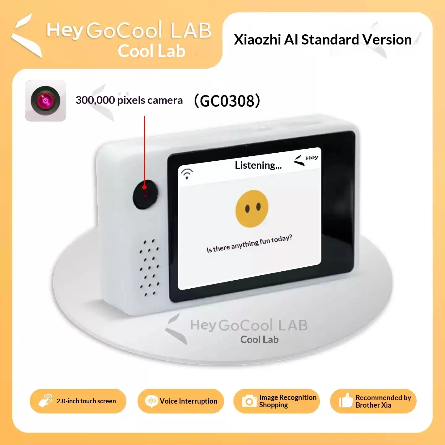 GoCool smart robot ESP32S3 development board Intelligent learning LCKFB-ESP32-S3 robot 300,000 pixel camera Gifts