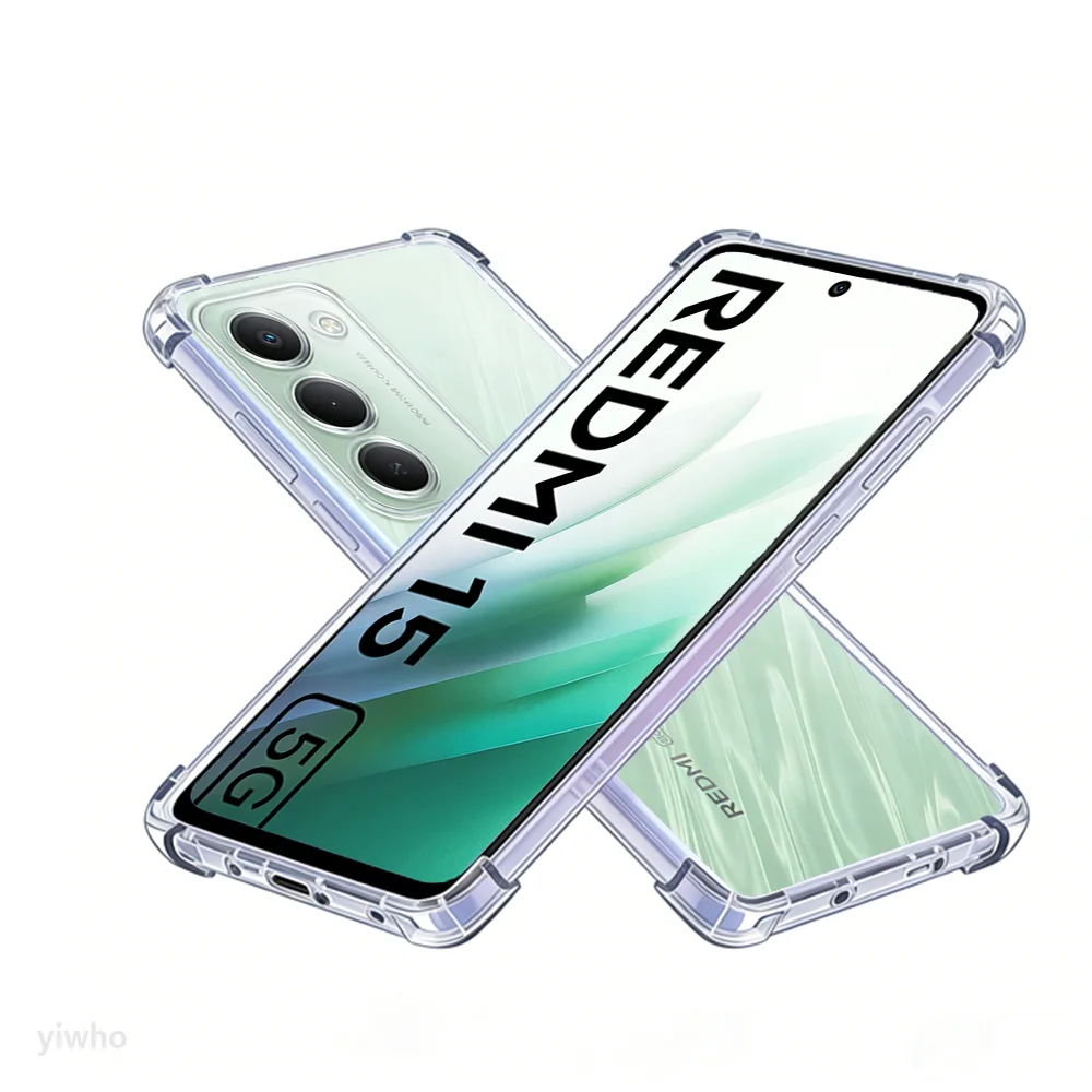 

Transparent Soft case for Xiaomi Redmi15 5G phone case mobile phones cases for Redmi15